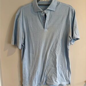 Sky Blue Polo Shirt for Men